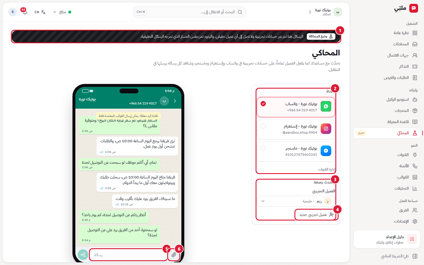 المحاكي